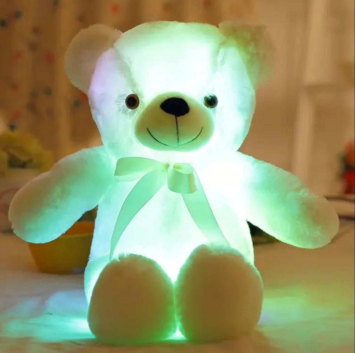 Light-Up Teddy Bear – The Perfect Glow of Love