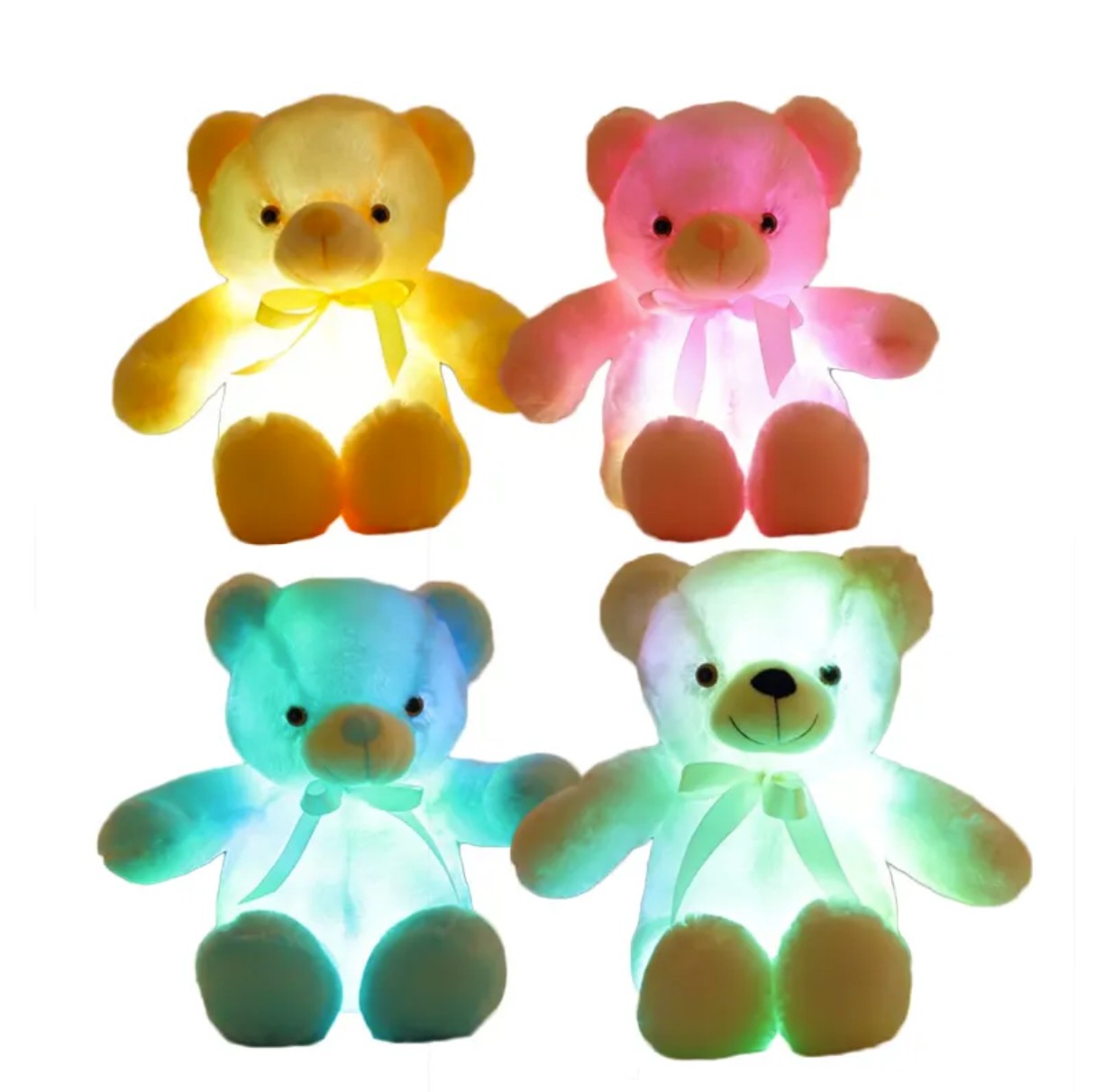 Light-Up Teddy Bear – The Perfect Glow of Love