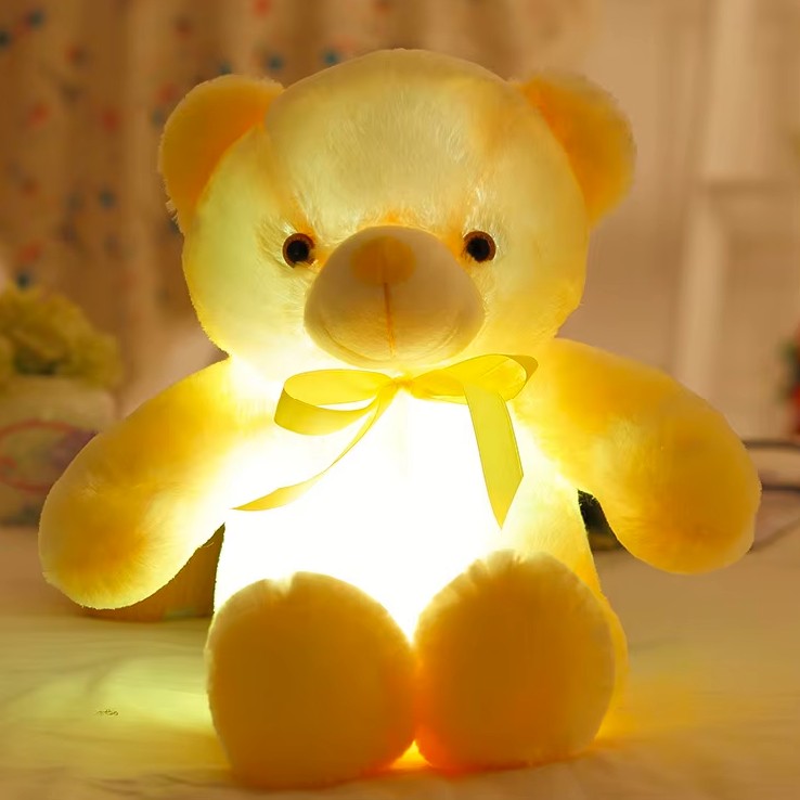 Light-Up Teddy Bear – The Perfect Glow of Love