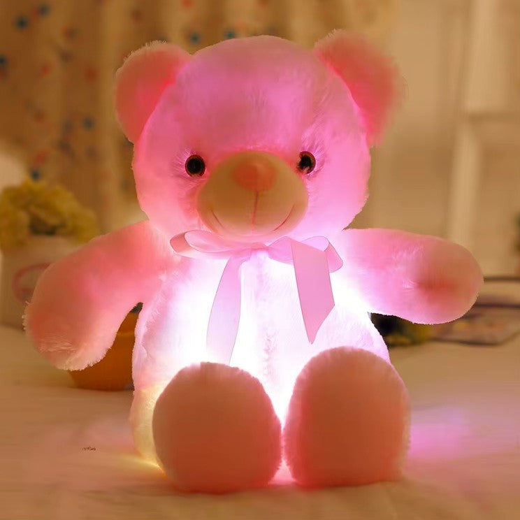 Light-Up Teddy Bear – The Perfect Glow of Love