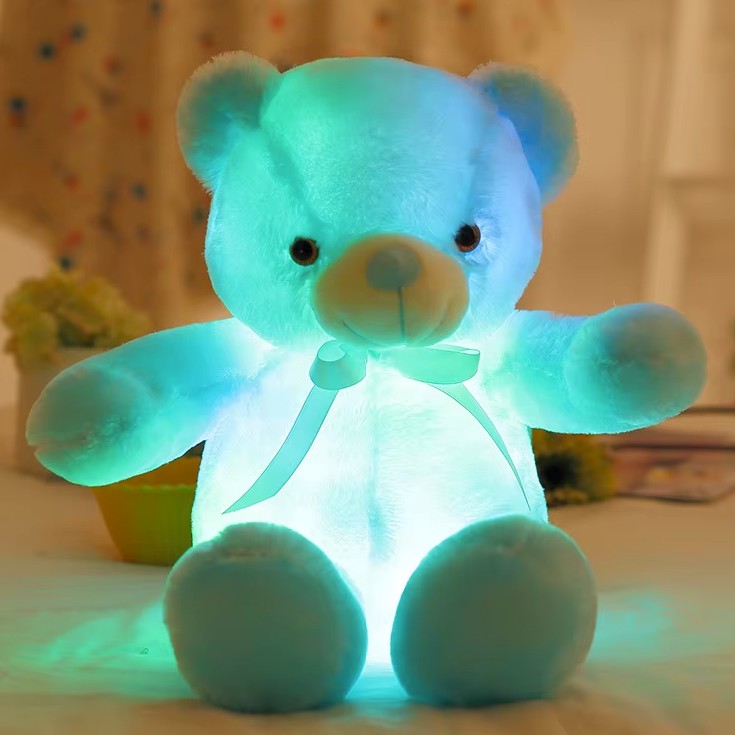 Light-Up Teddy Bear – The Perfect Glow of Love