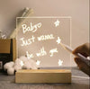 Personalized USB-Powered Message Board with Soft Ambient Light